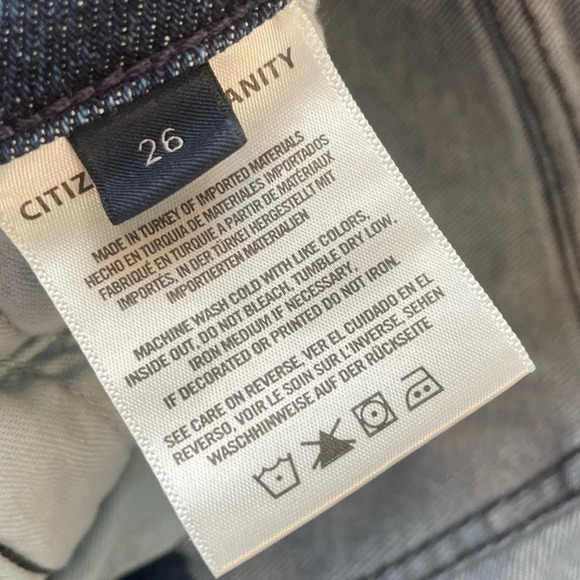 Citizens of Humanity Olivia High Rise Ankle Slim in Rosetta size 26 - Picture 7 of 12